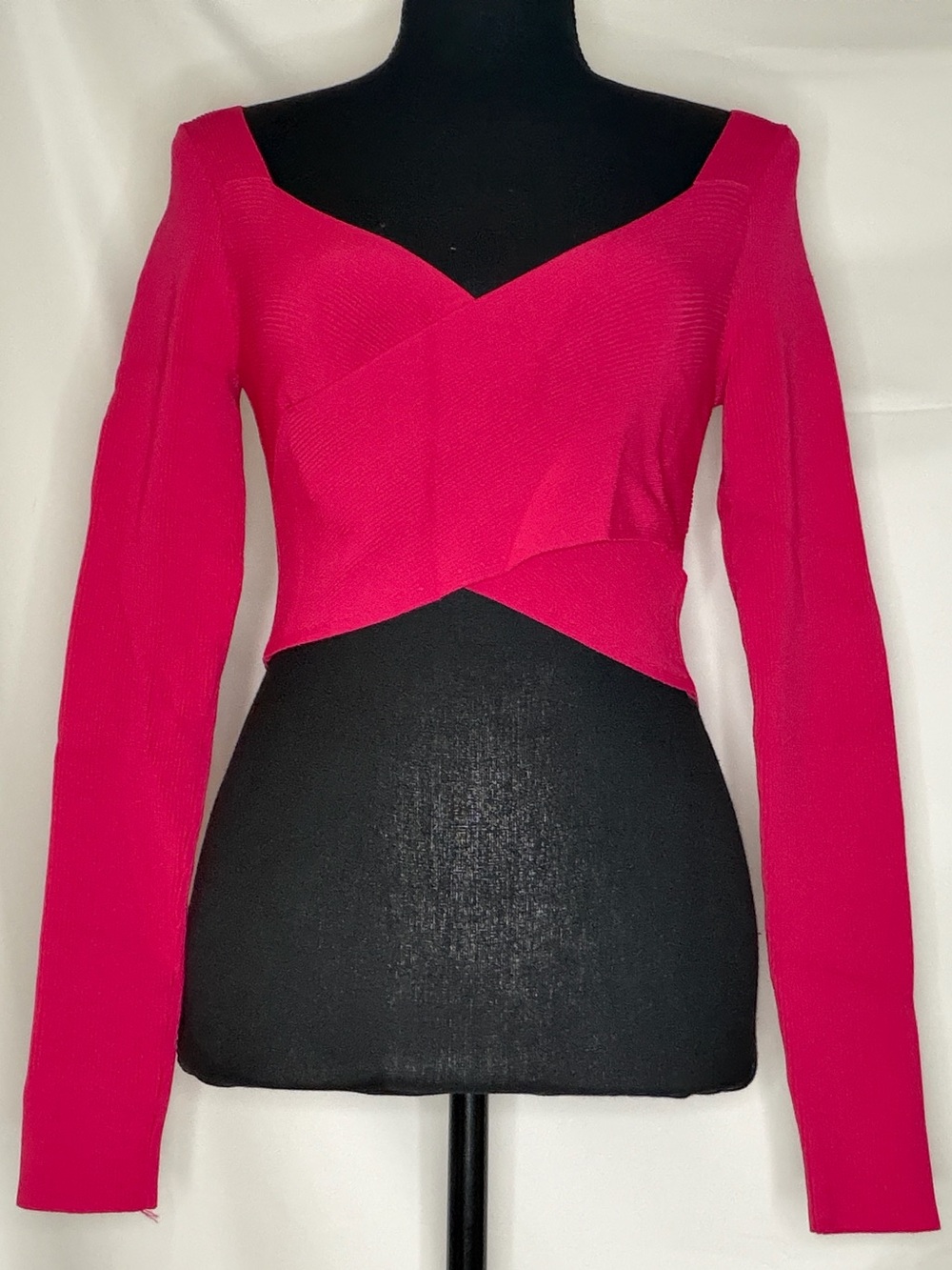 PINK EXPRESS BODY CONTOUR CROP TOP